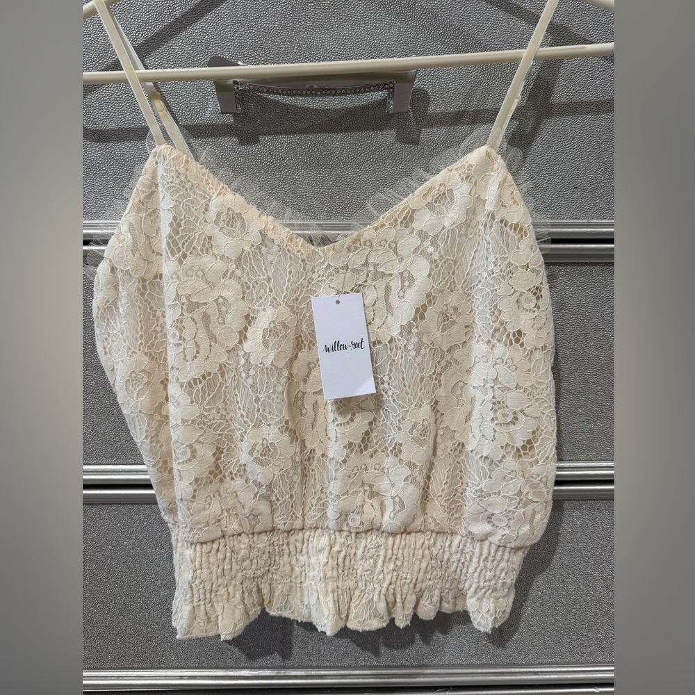 Willow & Root Lace Tank Top